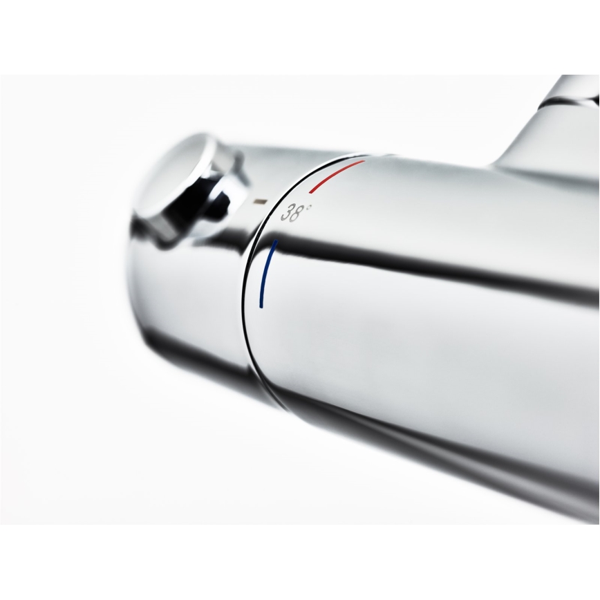 Ravak X070116 - Thermostat-Duscharmatur PURI, Hochglanzchrom