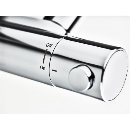 Ravak X070116 - Thermostat-Duscharmatur PURI, Hochglanzchrom