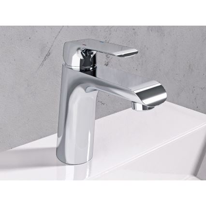 Ravak X070118 - Waschtischarmatur FLAT 15,1 cm Hochglanz-Chrom
