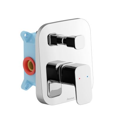 Ravak X070136 - Unterputz-Duscharmatur FREE glänzender Chrom