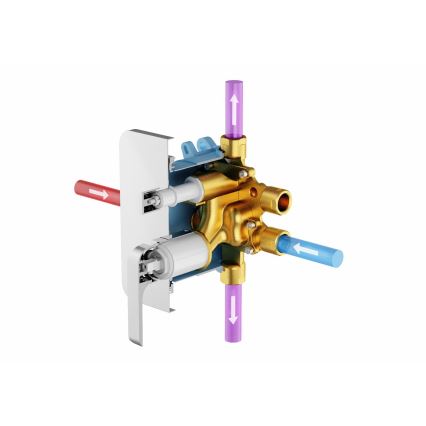 Ravak X070139 - Grundkörper für Unterputzarmaturen R-BOX VARI 13,9 x 14,6 cm