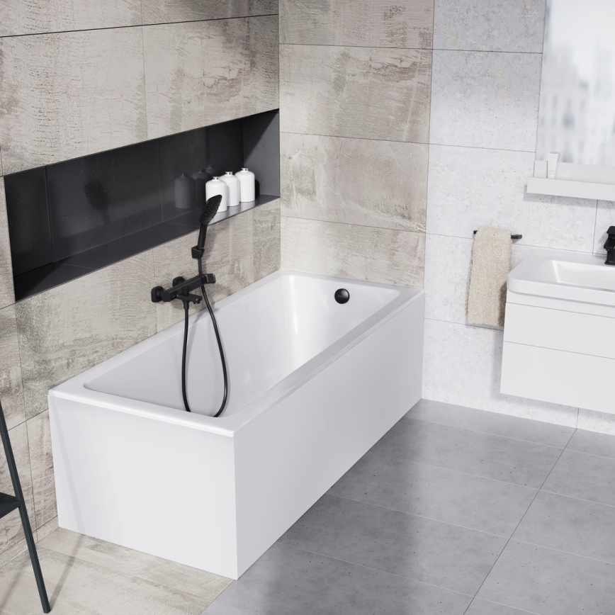 Ravak X070152 - Badewannenarmatur FREE schwarz