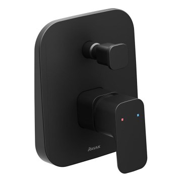 Ravak X070158 - Duscharmatur für Unterputzmontage FREE, schwarz