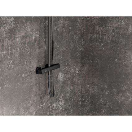 Ravak X070160 - Duschgarnitur mit Thermostatarmatur FREE schwarz