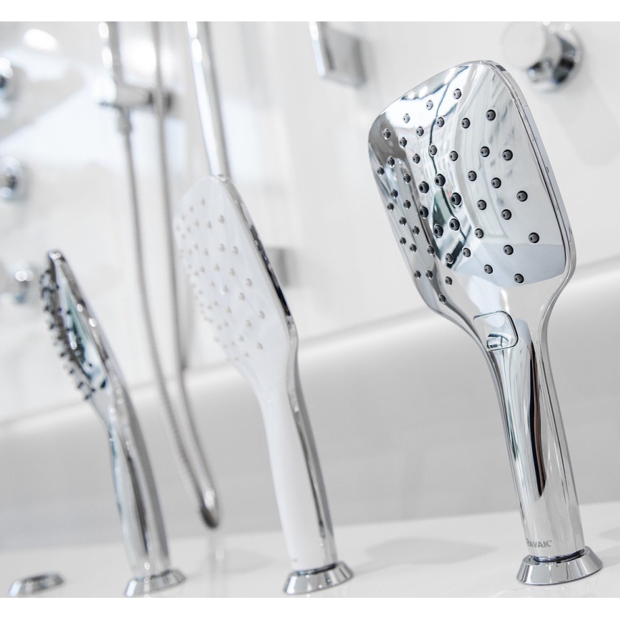 Ravak X070163 - Duschset mit Thermostatarmatur TERMO, glänzender Chrom