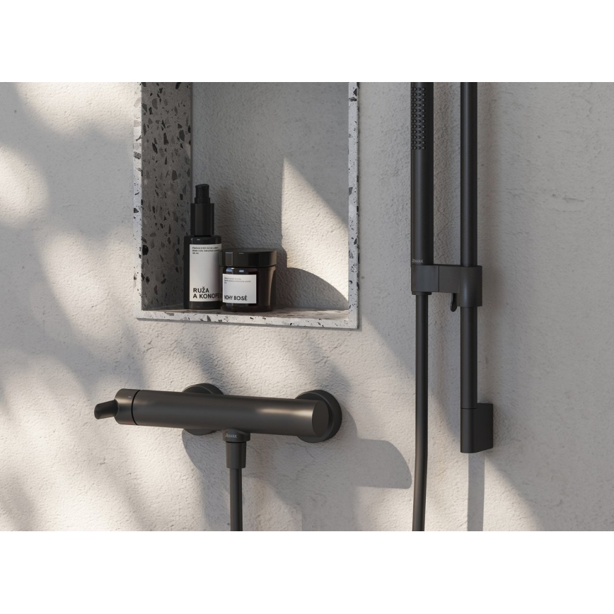 Ravak X070187 - Duscharmatur PURI schwarz