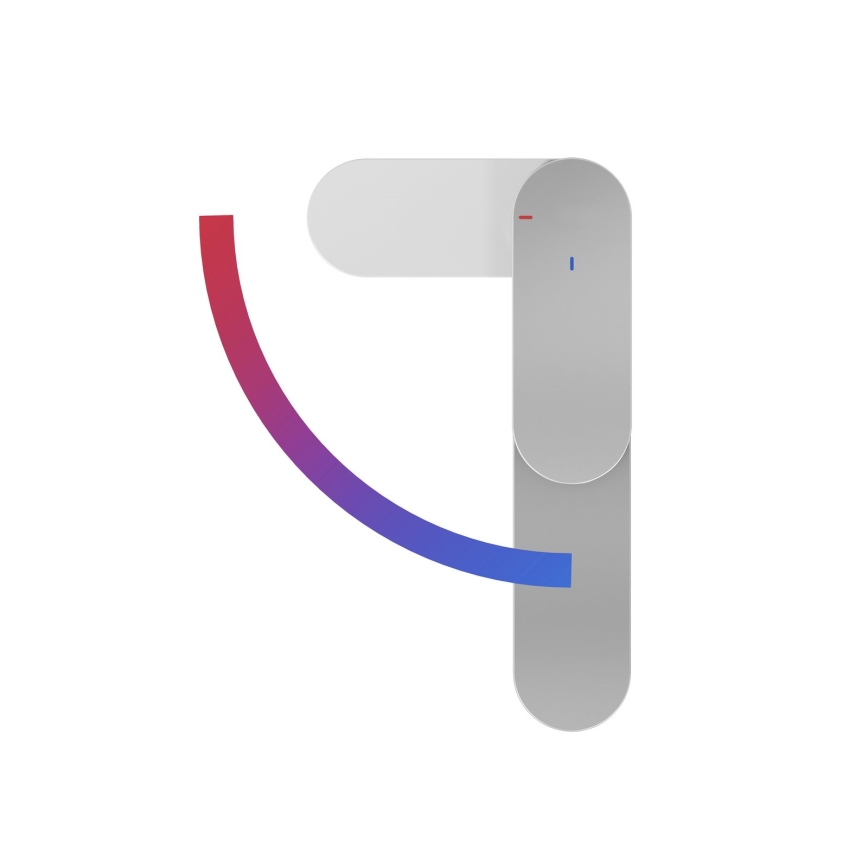 Ravak X070449 - Waschtischarmatur CHROME 30 cm, Hochglanzchrom