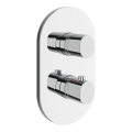 Ravak X070455 - Thermostatische Duscharmatur zur Unterputzmontage CHROME Hochglanz-Chrom