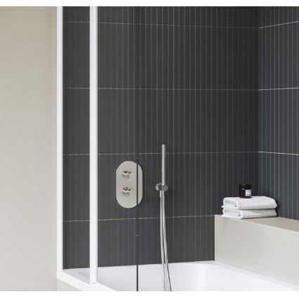 Ravak X070457 – Thermostatische Duscharmatur zur Unterputzmontage, CHROME Hochglanz‑Chrom