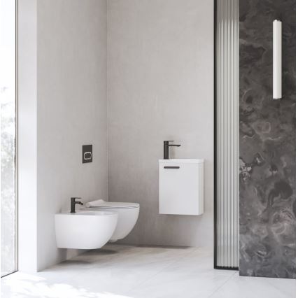 Ravak X070458 - Waschtischarmatur CHROME 17,7 cm schwarz