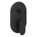 Ravak X070466 - Unterputz-Duscharmatur CHROME schwarz