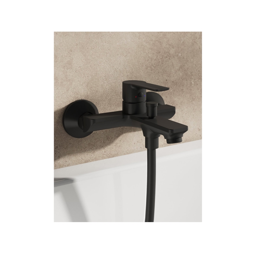 Ravak X070491 - Badewannenarmatur SOLAR Schwarz