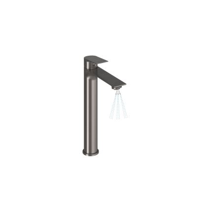 Ravak X070653 - Waschtischarmatur PLAN 30 cm, gebürstetes Graphit
