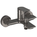 Ravak X070654 - Wannenarmatur PLAN, gebürstetes Graphit