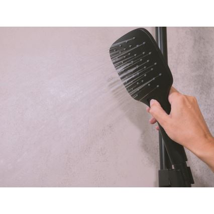 Ravak X07P569 - Handbrause mit Druckknopf, schwarz