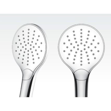 Ravak X07P642 - Duschset mit Armatur, glänzender Chrom