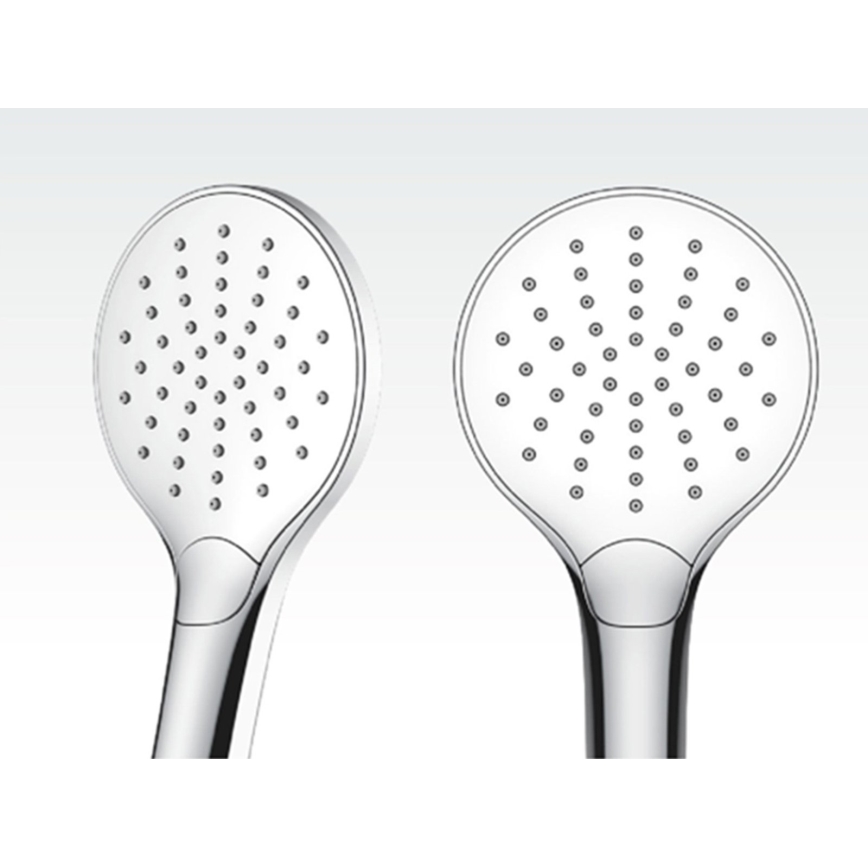 Ravak X07P642 - Duschset mit Armatur, glänzender Chrom