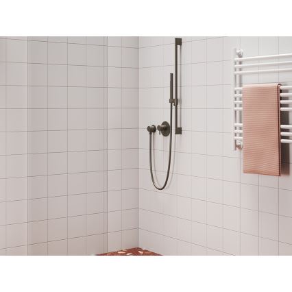 Ravak X07P694 - Handbrause gebürstetes Graphit