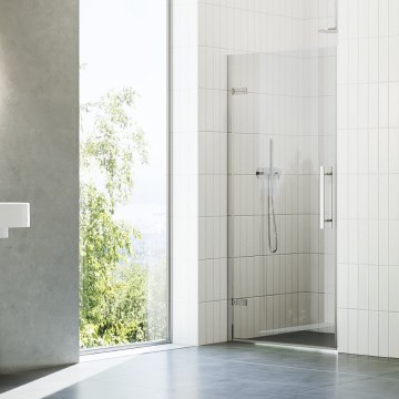 Ravak X0VV40A00Z1 - Duschtür COOL 80x195 cm glänzender Chrom