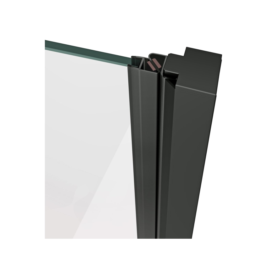 Ravak X0VVAC300Z1 - Duschabtrennung COOL 100 x 195 cm schwarz