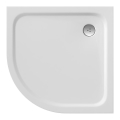 Ravak XA244401010 - Viertelkreisförmige Duschwanne ELIPSO 80x80 cm, weiß