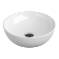 Ravak XJX01140003 - Aufsatzwaschbecken UNI SLIM Ø 40 cm, Keramik/weiß