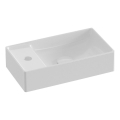 Ravak XJX01240000 - Aufsatzwaschbecken VEDA SLIM 40x22 cm Keramik/weiß
