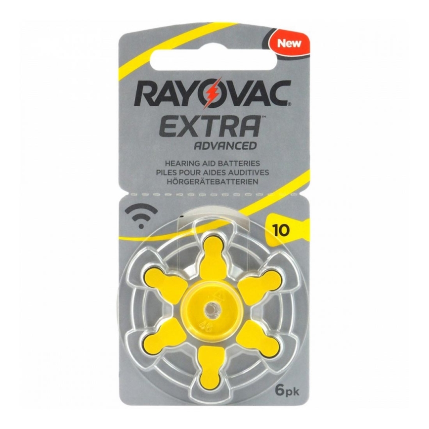 Rayovac - 6 Stück Batterie für Hörgeräte 10 1,45V