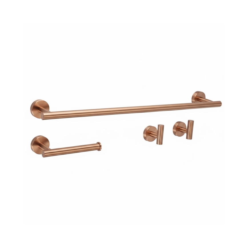 REA-05002 - ARI Bad-Accessoire-Set aus gebürstetem Kupfer