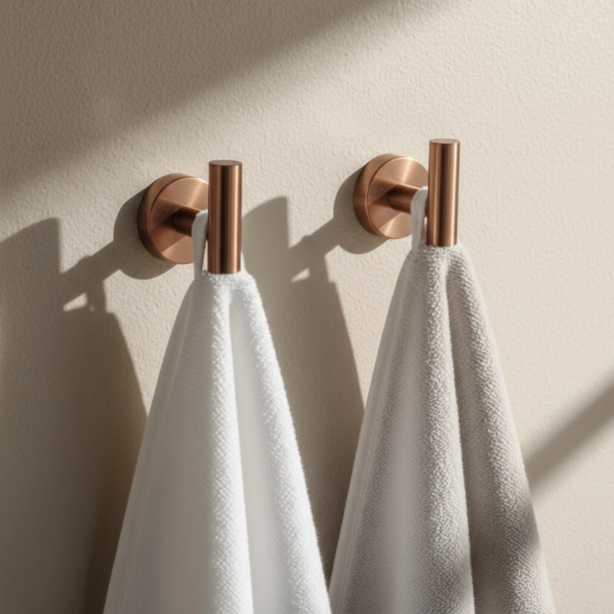 REA-05002 - ARI Bad-Accessoire-Set aus gebürstetem Kupfer
