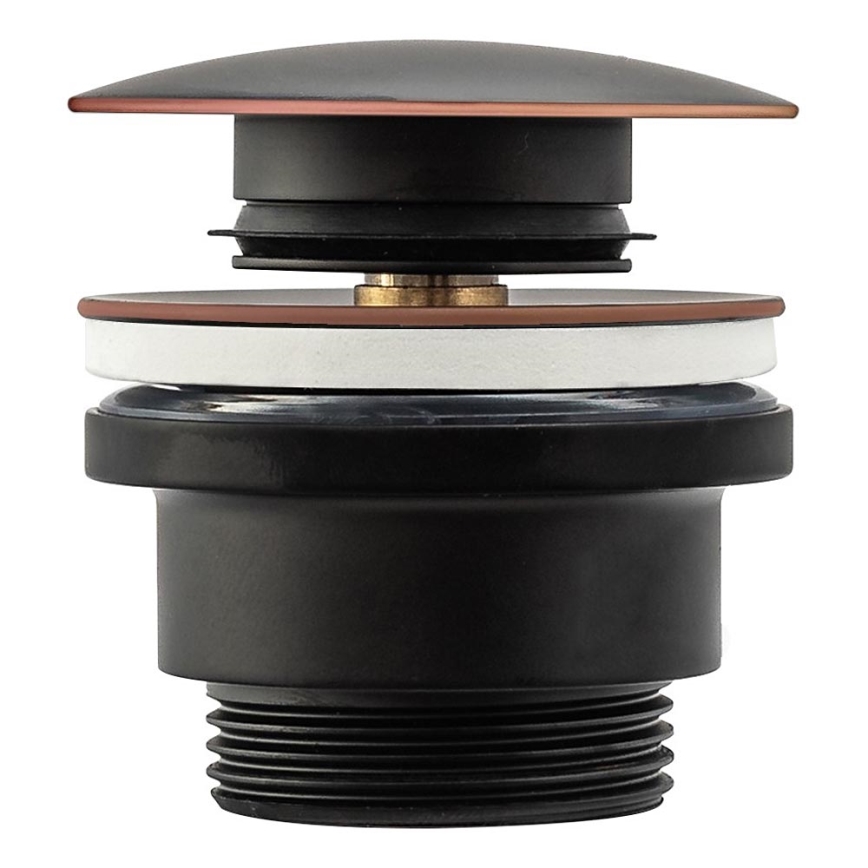 REA-A5218 - Waschtischablauf CLICK-CLACK Ø 6,4 cm, schwarz