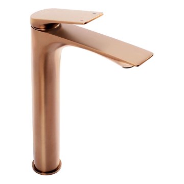 REA-B0493 - Waschtischarmatur AVALON 30 cm in gebürstetem Kupfer