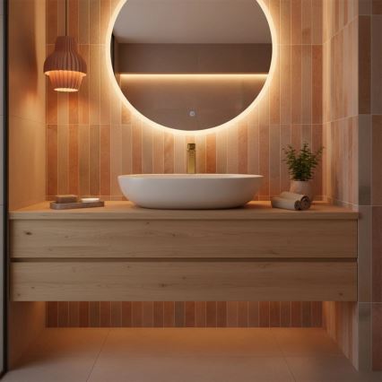 REA-B0977 - Waschtischarmatur ARLO 30 cm, gebürstetes Gold