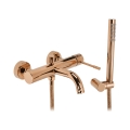 REA-B0980 - Bad-Set LUNGO DIAMOND gebürstetes Kupfer