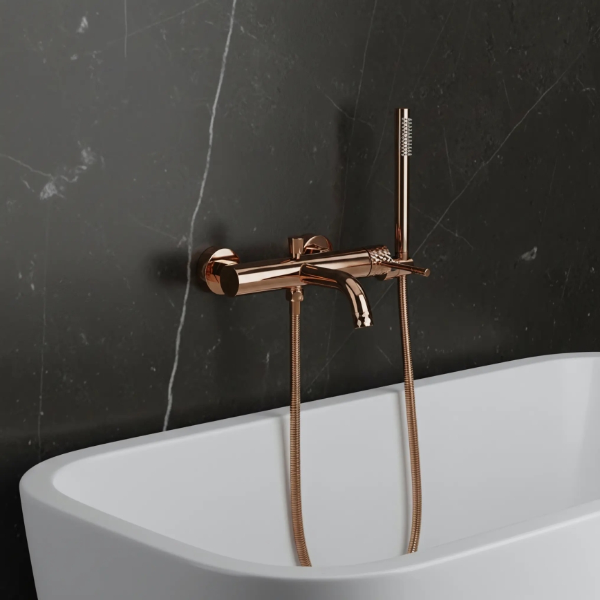 REA-B0980 - Badewannen-Set LUNGO DIAMOND Kupfer