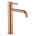 REA-B1114 - Waschtischarmatur LUNGO 28 cm, gebürstetes Kupfer