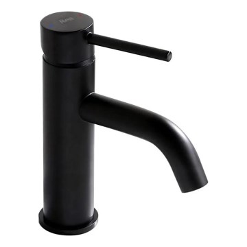 REA-B4102 - Waschtischarmatur LUNGO 16,5 cm schwarz