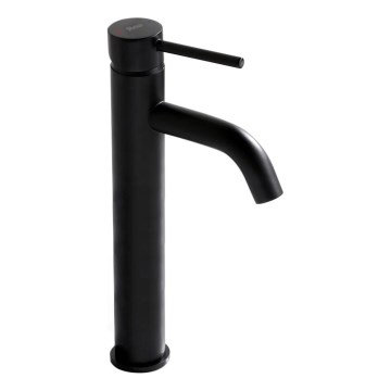 REA-B4103 - Waschtischarmatur LUNGO 28 cm schwarz