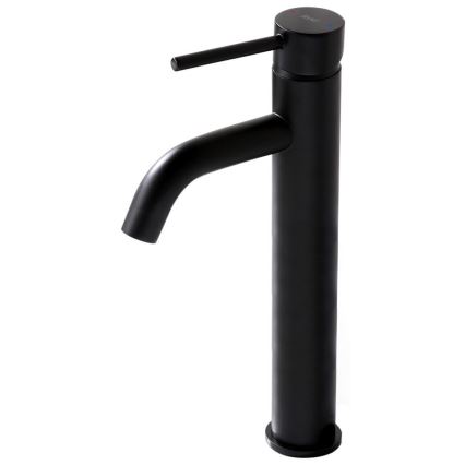 REA-B4103 - Waschtischarmatur LUNGO 28 cm schwarz