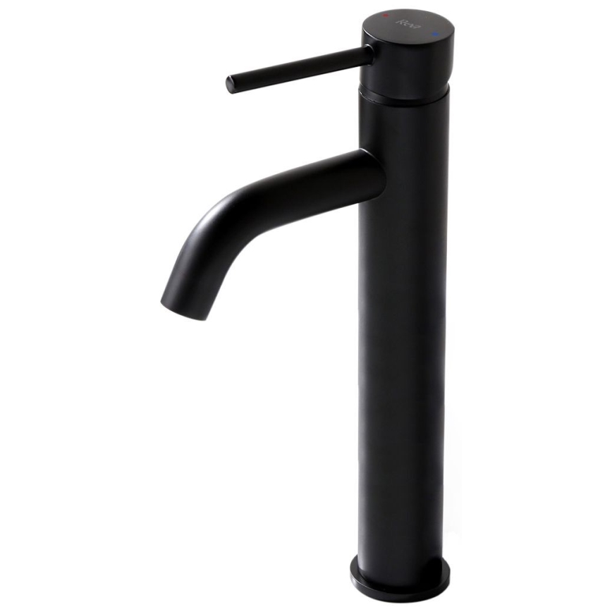 REA-B4103 - Waschtischarmatur LUNGO 28 cm schwarz