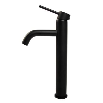 REA-B4103 - Waschtischarmatur LUNGO 28 cm schwarz