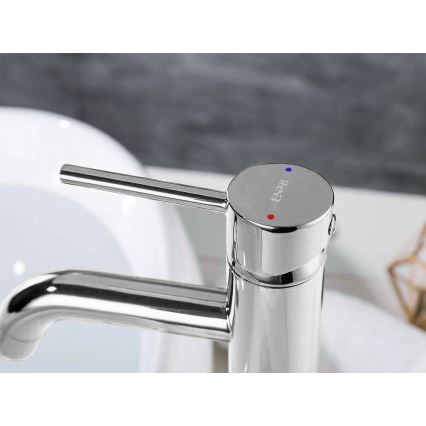 REA-B4104 - Waschtischarmatur LUNGO 28 cm glänzender Chrom