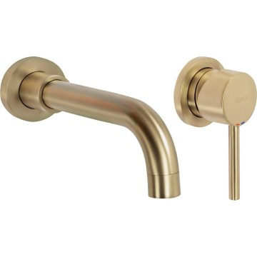 REA-B4109 - LUNGO Waschtischarmatur für Unterputzmontage, gebürstetes Gold
