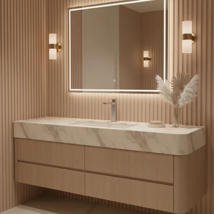 REA-B4588 - Waschtischarmatur ARLO 30 cm Nickel