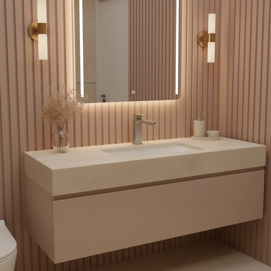 REA-B4589 - Waschtischarmatur ARLO 17 cm Nickel