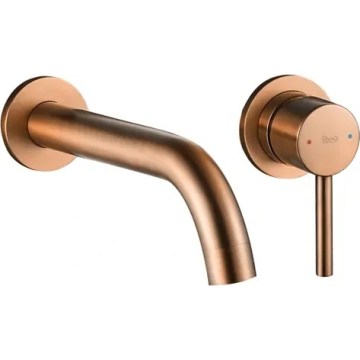 REA-B4600 - Waschtischarmatur für Unterputzmontage LUNGO, gebürstetes Kupfer