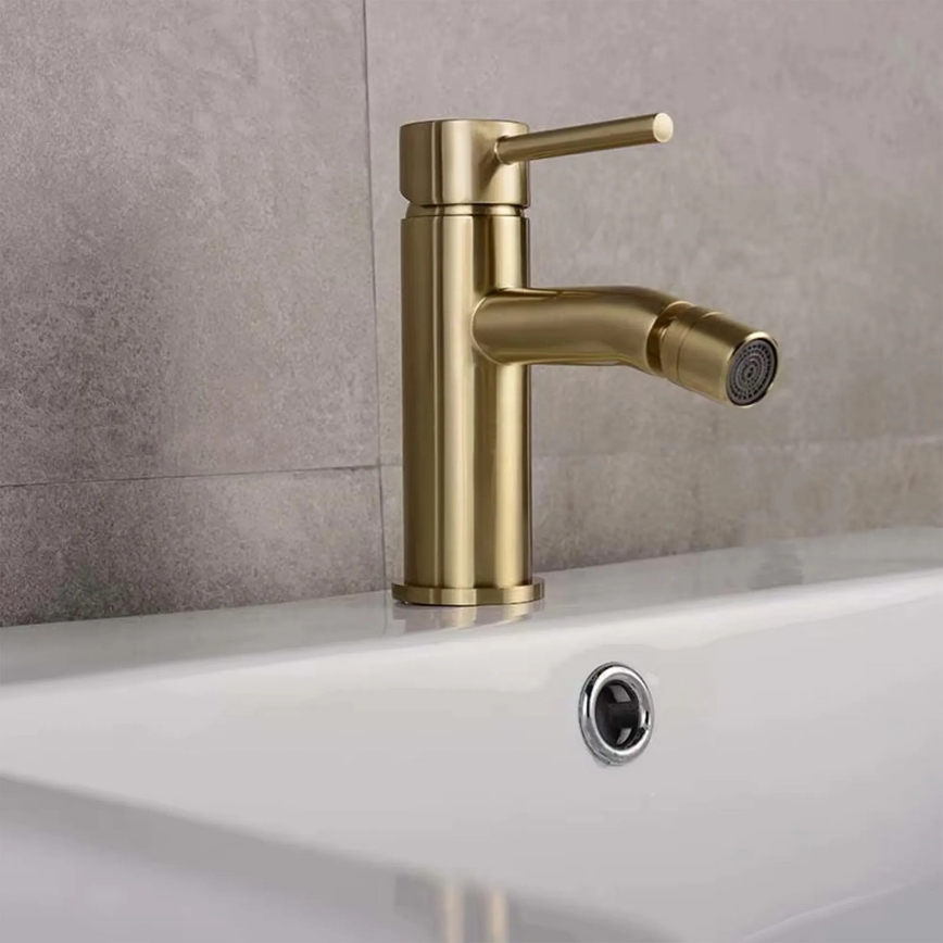 REA-B4702 - Bidet-Armatur LUNGO 17 cm gebürstetes Gold