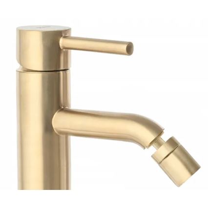 REA-B4702 - Bidet-Armatur LUNGO 17 cm gebürstetes Gold