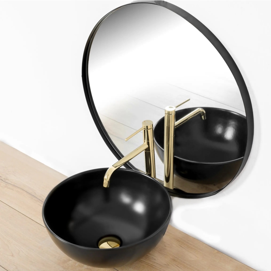 REA-B5002 - Waschtischarmatur LUGANO 34 cm gold
