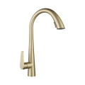 REA-B5312 - Spültischarmatur ROSS mit ausziehbarer Brause, 43 cm, gebürstetes Gold